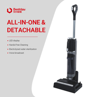 Aspirateur sans fil autonettoyant, nettoyeur de sols humide et sec, tout-en-un, portable, sans fil, pour la maison
