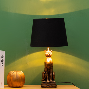 <strong>Leopard</strong> Polyresin Animal Table <strong>Lamp</strong> for Reading Room or Bedroom Desk <strong>Lamp</strong> Gold Color Home Decoration Night <strong>Lamp</strong> for Bedroom - Product Image 3