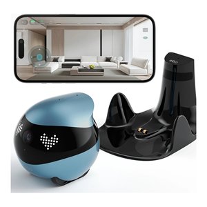 Enabot SMART EBO Air 2 Jay Blue 0973740 1080p Wi-Fi, Aplicación Tuya, Batería Recargable, Monitor de Video para Bebés y Animales - Product Image 4
