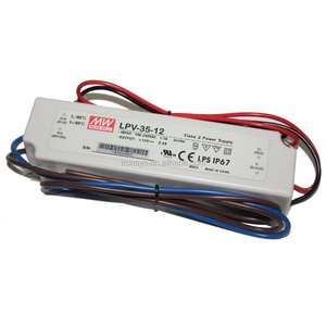 Alimentation LED à tension constante Meanwell LPV-35-12 35W 12V 3A étanche pour usage industriel - Product Image 3