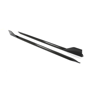 Jupes latérales de voiture en Fiber de carbone, 4 portes, pour <span class=keywords><strong>BMW</strong></span> <span class=keywords><strong>118i</strong></span> M135i <span class=keywords><strong>M</strong></span> <span class=keywords><strong>Sport</strong></span> 2020 — 2022, F40 - Product Image 3
