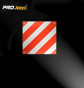 20*20 بوصة حركة المرور على الطرق السلامة أحمر أبيض عاكس الألومنيوم تحذير علامة - Product Image 5