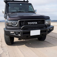 Protection de pare-chocs avant en acier 4x4 pour Toyota Land Cruiser FJ76 FJ78 FJ79 2007-2016 – Pièces de modification de pare-chocs avant en acier