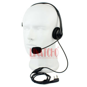 <span class=keywords><strong>2</strong></span> Pins K Connector <span class=keywords><strong>Walkie</strong></span> <span class=keywords><strong>Talkie</strong></span> Radio bidirectionnelle PTT Microphone Casque d'écoute simple face - Product Image 4