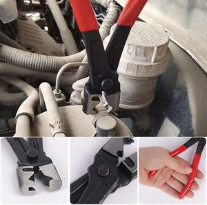 Alicates de abrazadera de manguera Herramientas de mantenimiento automotriz Fácil de llevar Alicates de abrazadera R para quitar clips y abrazaderas de manguera de automóvil - Product Image 6