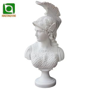 Busto de mármol blanco, <span class=keywords><strong>estatua</strong></span> de cabeza de <span class=keywords><strong>diosa</strong></span> de Athena griega - Product Image 1