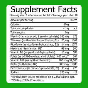Großhandelspreis Super <span class=keywords><strong>Vitamin</strong></span> <span class=keywords><strong>B</strong></span> Komplex Brausetabletten Steigern den Energieniveau Helfen bei der Reduzierung von Müdigkeit Multivitamin-Nahrungsergänzung - Product Image 2