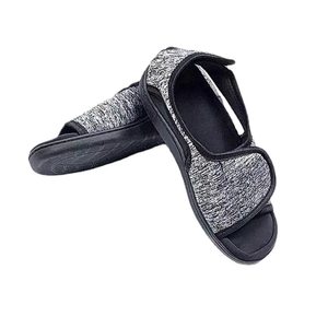 Sandales personnalisées pour femmes diabétiques, chaussures podologiques, pantoufles médicales en maille pour pieds enflés - Product Image 3