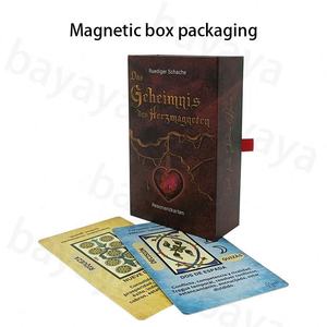 Tarjetas de <span class=keywords><strong>Tarot</strong></span> de Plástico con Impresión Personalizada, Resistentes al Agua, con Diseño Creativo e Inspirador, con Guía, Precio Directo de Fábrica - Product Image 2