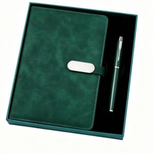 2026 Promotional A5 Journal Notebook With Pen for Gift Custom Logo Business Diary <b>Notepad</b> and Pen Gift Set - Product Image 1