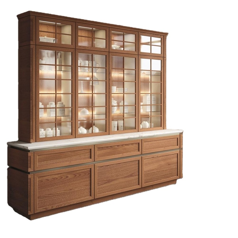 European Style Full Solid Wood Kitchen
