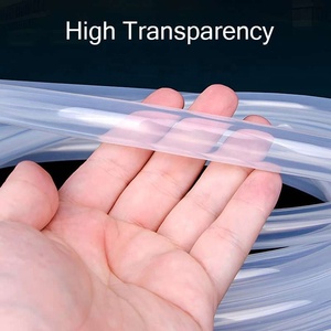 أنابيب سيليكون فراغية مقاومة للحرارة من الدرجة الغذائية 2-من الدرجة الغذائية مخصصة ، قطع خرطوم OEM ISO9001 للطباعة المخصصة - Product Image 2