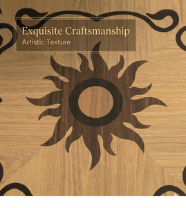 <span class=keywords><strong>Parquet</strong></span> en bois d'ingénierie moderne Versailles Art Sun, motif mosaïque, <span class=keywords><strong>contreplaqué</strong></span> multicouche, pour intérieur - Product Image 3