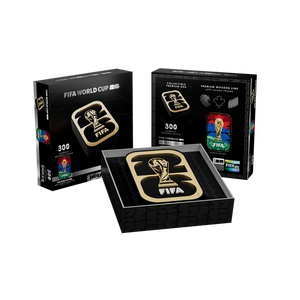 เกมปริศนาทำจากไม้ที่ได้รับอนุญาตอย่างเป็นทางการใน <span class=keywords><strong>FIFA</strong></span>-รุ่นคอลเลกชันพรีเมียมพร้อมความมันวาวสีทอง-ประเทศที่เป็นเจ้าภาพถ้วยรางวัล - Product Image 1