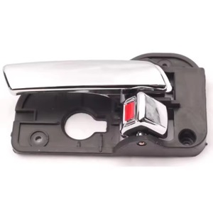 Manija de Puerta Izquierda para Kia Carens 826101D010, Pieza de Repuesto de Plástico Cromado - Product Image 1