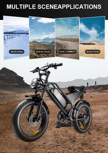 Bicicleta Eléctrica de Montaña OEM de 48V con Motor Trasero sin Escobillas, Cuadro de Aleación de Aluminio de 7 Velocidades y Batería de Litio para Aventuras Todoterreno - Product Image 4
