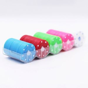 Jetons de poker personnalisés en PS, vente en gros, logo personnalisé, qualité casino, jetons de poker en plastique pour Texas Hold'em, jeux à domicile et en club - Product Image 3