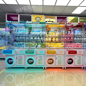 آلة مخلب رخيصة بالجملة مخصصة تعمل بقطع النقود المعدنية آلة رافعة للعب أفخم - Product Image 1