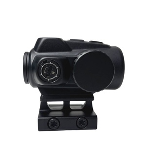 Mira Óptica Reflex <span class=keywords><strong>FDE</strong></span> de 25 mm con Lente de Visión Diurna y Nocturna, Brillo Ajustable para Caza, Mira de Punto Rojo - Product Image 6