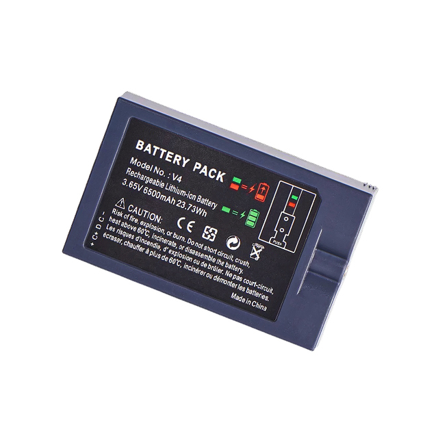 Direct Factory Sale 1200mAh 3.7V Rechargeable Lithium-ion Battery V4 for Video Doorbell Ring and Camera Use in Stock