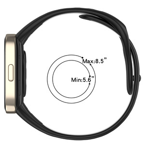 Coolyep, correa de reloj de silicona transpirable multicolor estilo agujero personalizado, correas de reloj inteligente deportivo para <span class=keywords><strong>Xiaomi</strong></span> <span class=keywords><strong>MI</strong></span> <span class=keywords><strong>Watch</strong></span> <span class=keywords><strong>Lite</strong></span> 3 Redmi 3 - Product Image 3