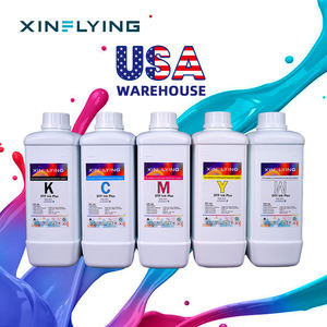 1000ML Bottle Premium Solvent Based for <b>Printer</b> Inks CMYK+White <b>Digital</b> Printing USA Stock 5-7days Delivery - Product Image 1