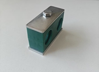 Collier de serrage pour tuyau en plastique à double trou, série légère DIN3015, taille métrique, en acier au carbone, directement de l'usine