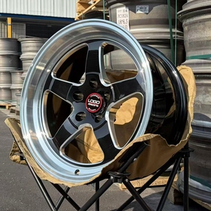 ล้อฟอร์จ WELD RT-S S71 สไตล์ <span class=keywords><strong>5</strong></span> ก้าน สีดำขอบกัดลาย 5x114.3 5x120 สำหรับรถแข่งแดร็ก วัสดุอัลลอยด์ สำหรับ Mustang GT Camaro Corvette C7 C8 - Product Image 3