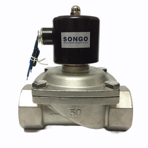 Válvula Magnética de Dos Vías de Acero Inoxidable Normalmente Cerrada de 12V/24V para Control de Agua y Gas - Product Image 3