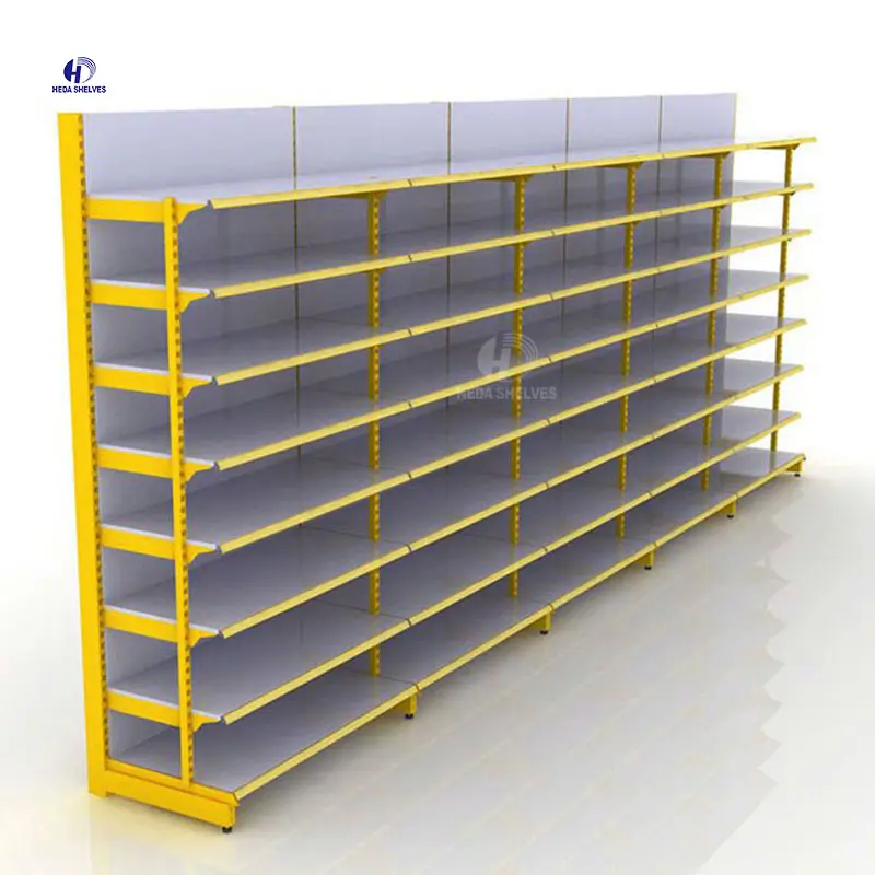 Gondola Grocery Storage Metal Shelf Supermarket Equipment