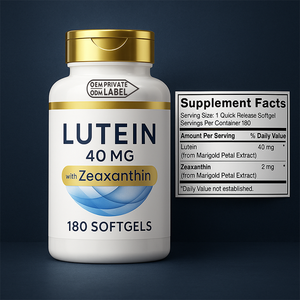 Kapsul Lunak <span class=keywords><strong>Lutein</strong></span> Dewasa OEM <span class=keywords><strong>100%</strong></span> Alami <span class=keywords><strong>100%</strong></span> Murni Suplemen Kesehatan Pengelola Energi - Product Image 2