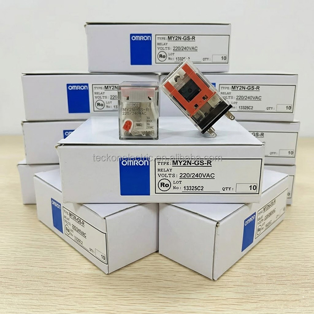 0mron MY2N-D2-GS-R DC24 DPDT 10A Industrial Plug-in Electromagnetic Relay Original New in Stock