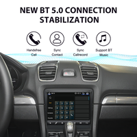 Écran de navigation multimédia 8,4 pouces pour Porsche Boxster/911/718 12-18 avec fente pour carte SMI intégrée et CarPlay