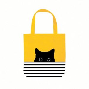 Bolsa de Compras de Lona de Algodón Personalizada al por Mayor, con Logotipo Impreso y Diseño Propio - Product Image 1