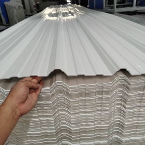 Hoja de techo <span class=keywords><strong>trapezoidal</strong></span> estable UPVC <span class=keywords><strong>para</strong></span> proyectos de casas al aire libre Demandas estéticas Tejas arquitectónicas - Product Image 5