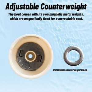 T-Profile Rock <b>Fishing</b> <b>Float</b> Adjustable Long Tail Electronic Buoy Lightweight Ocean Use Patented Design - Product Image 5