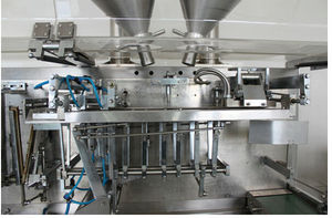 Pesadora Rotativa Multicabezal Integrada con Máquina de Empaque Vertical para Chips de hasta 80 <span class=keywords><strong>BPM</strong></span> - Product Image 6
