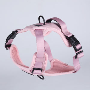 Ensemble <span class=keywords><strong>Harnais</strong></span> et Laisse <span class=keywords><strong>pour</strong></span> Chien en Velours Côtelé, Ceinture Poitrail <span class=keywords><strong>pour</strong></span> Chiots et Chiens de Petites et Moyennes Races (<span class=keywords><strong>Chihuahua</strong></span>, Bouledogue Français) - Product Image 3