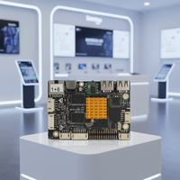 Système Android/Linux Quad Core Cortex-A7 1080p pour machine publicitaire tactile, carte de développement Rockchip Rk3128