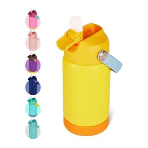 350ml Kid's Stainless <b>Steel</b> Insulated Water <b>Bottle</b> with Handle, Convenient for Carrying When Going Out - Product Image 6