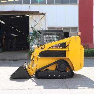 شحن مجاني جديد محرك CE EPA ديزل Skidsteer جرافة صغيرة عجلة الزاحف آلات تحريك التربة جرافة صغيرة - Product Image 5