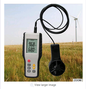 Ht-9819 เครื่องวัดความเร็วลมแบบอัลตราโซนิกแบบพกพา Cfm/cmm สำหรับอุตสาหกรรม - Product Image 1