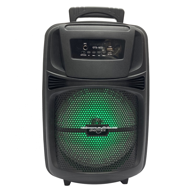 GTS-1672 Portable Speaker - 8 Inch Outdoor Karaoke Party