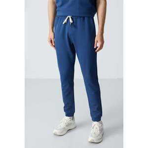 Conjunto Deportivo de Algodón para Hombre Parliament, Corte Holgado, Azul Informal, Transpirable, para Adultos - Product Image 6