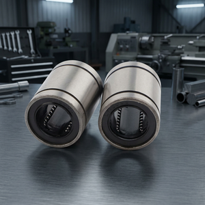 Rodamiento de Movimiento Lineal de 20 mm de Diámetro Interior, Acero al Carbono, Lubricado con Grasa, Montaje Deslizante, Estándar Métrico, Precisión P5, 2600 kg - Product Image 3