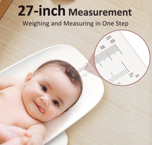 Báscula Digital para Bebés 2 en 1 con Pantalla Digital y Medición de Altura y Peso, Personalizable OEM, Gran Venta - Product Image 1