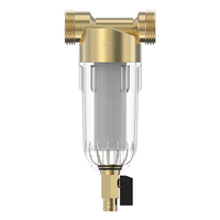Filtre pour robinets domestiques, préfiltre en alliage pour chauffe-eau, filtre central pour toute la maison, purificateur d'eau central