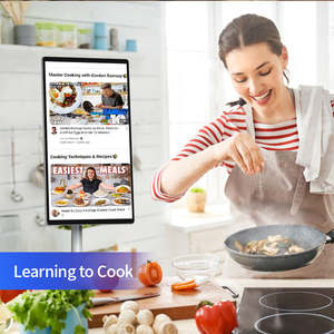 32インチポータブルスマート<span class=keywords><strong>TV</strong></span> Android 13回転式タッチスクリーンディスプレイクッキング教室用共用キッチンデモ - Product Image 6