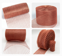 Filet de protection en treillis métallique tricoté en acier inoxydable, tissage uni, anti-insectes, pour plateau à fleurs, protection de sécurité, anti-limaces, soudé