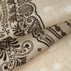 Tissu mélangé en rouleaux de créateur double couche en sergé de lyocell, viscose et lin imprimé de qualité supérieure pour chemises, vente en gros - Product Image 4